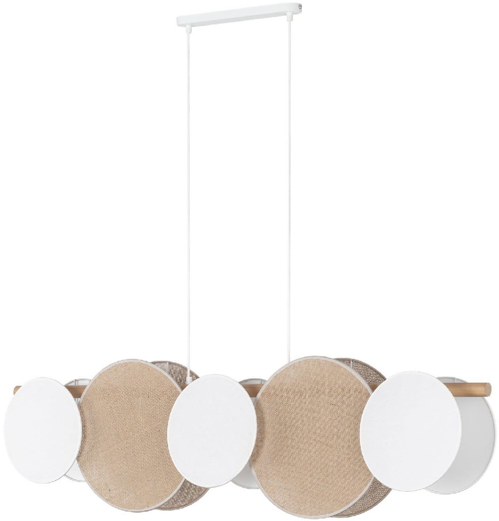 Darmowa Dostawa - Lampa wisząca 5x15 W biały TK Lighting Pulse 4815