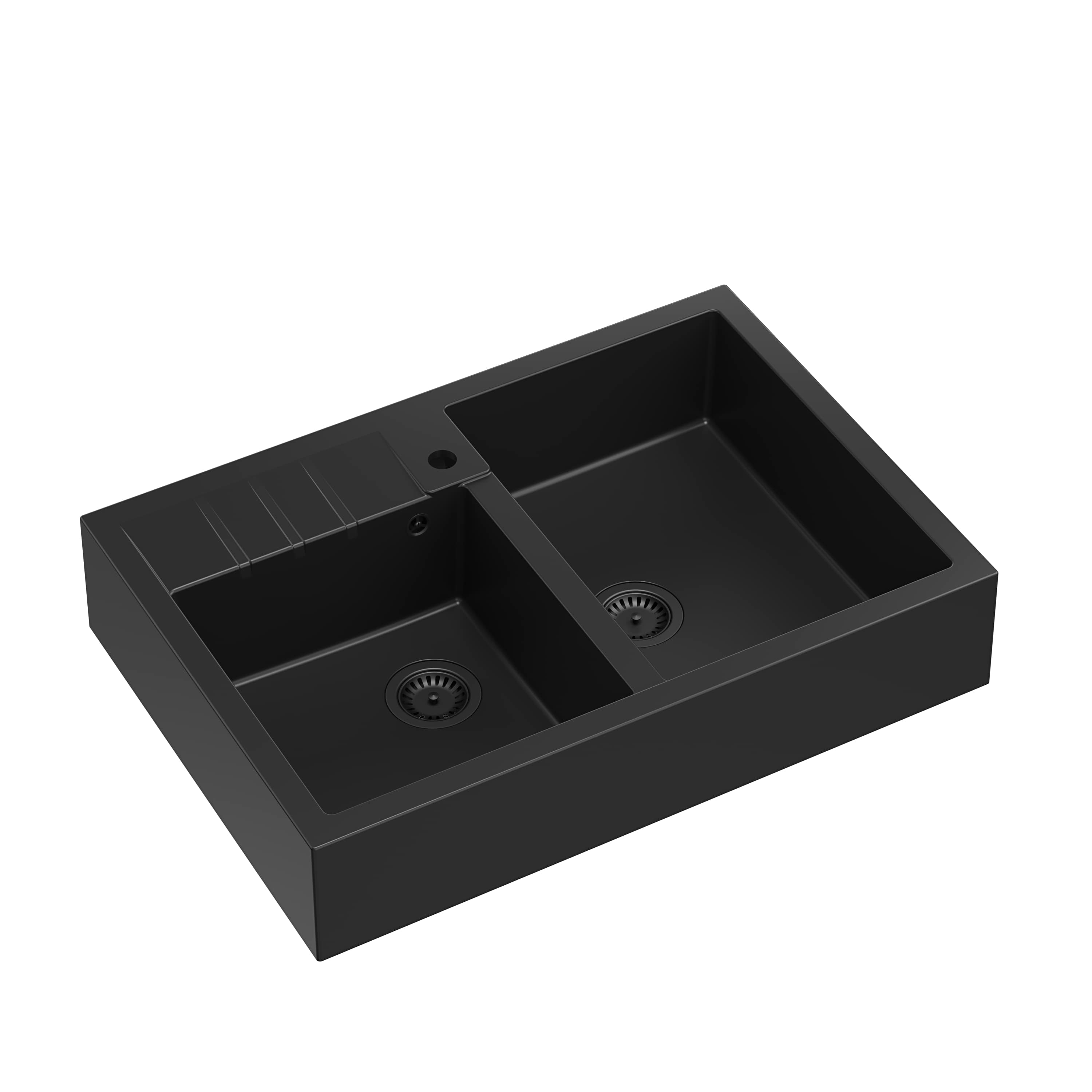 Darmowa Dostawa - Zlewozmywak GraniteQ 90x62 cm czarny Quadron Bill HCQB9062U7BLM