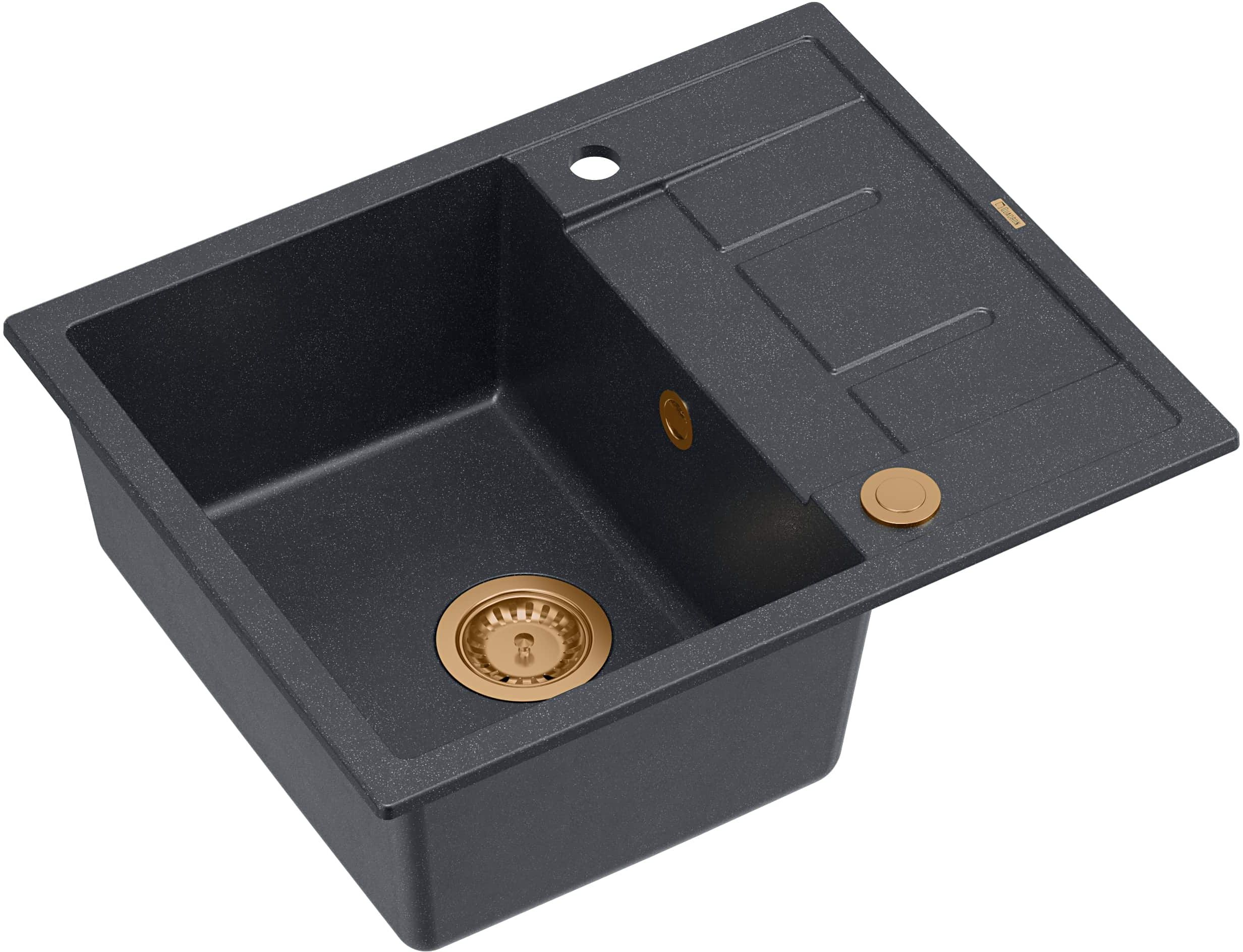 Darmowa Dostawa - Zlewozmywak GraniteQ 62x50 cm Quadron Morgan HB8210U8C1P2O