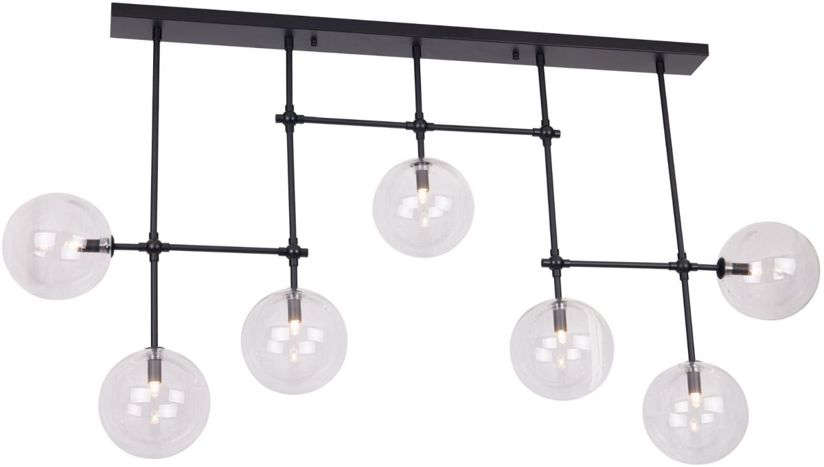 Darmowa Dostawa - Lampa podsufitowa powyżej 6x40 W czarny MaxLight Lollipop P0396