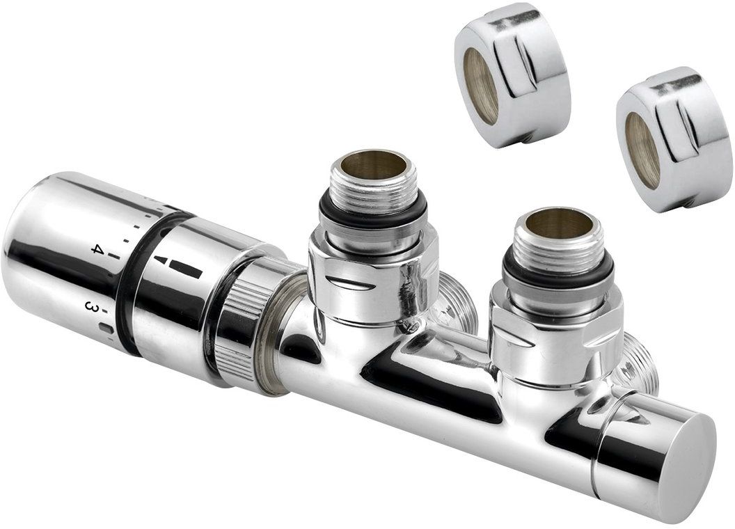 Darmowa Dostawa - Zestaw termostatyczny chrom Sapho Twin CP3012S