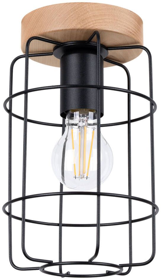 Darmowa Dostawa - Lampa podsufitowa 1x15 W czarna Sollux Lighting Gotto SL1262