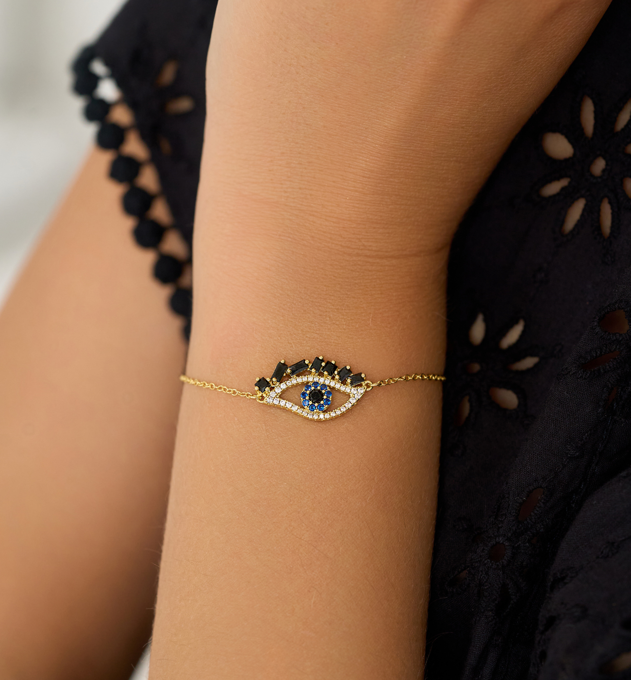 Bransoletka z okiem Enchanted Eye BSS0195 - By Dziubeka