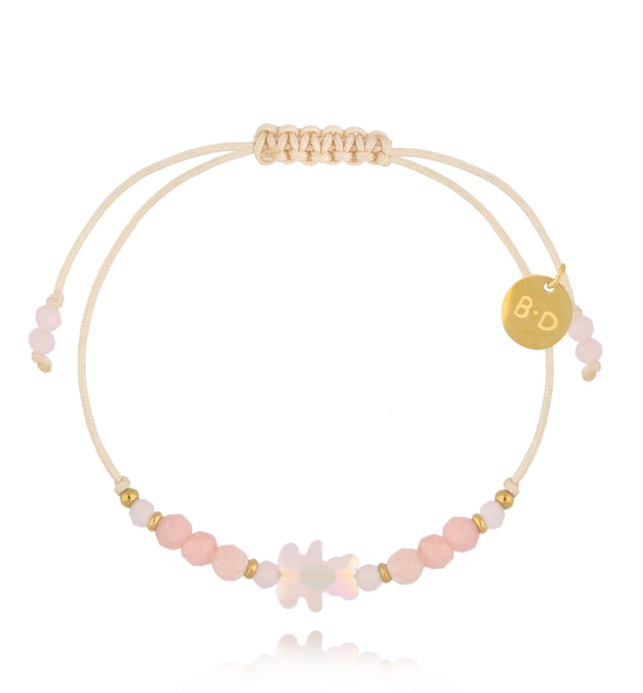 Bransoletka różowa z misiem Pink Bear BGL0860