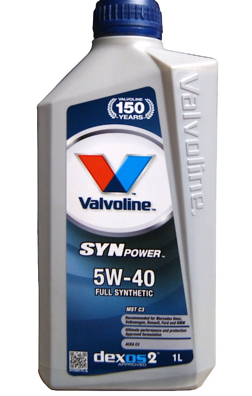 VALVOLINE SYNPOWER MST C3 5W40 1L - Petrostar