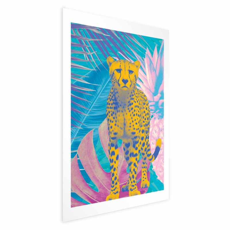 Plakat Artgeist Egzotyczny Lampart 21x30 cm bez ramy 1 szt