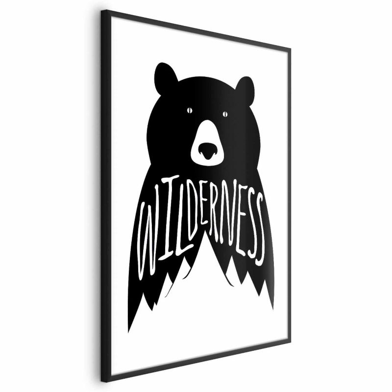 Plakat Artgeist Wilderness 29,7x42 cm z ramą czarną 1 szt