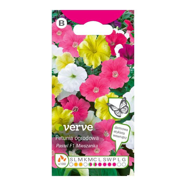 Nasiona petunia Pastel F1 Verve mix