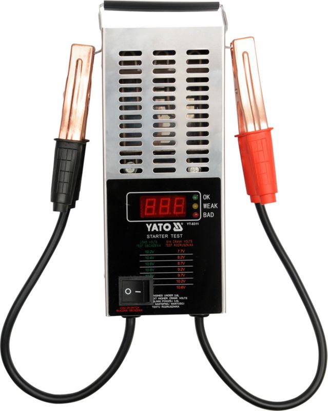 Tester akumulatorowy cyfrowy 12 V