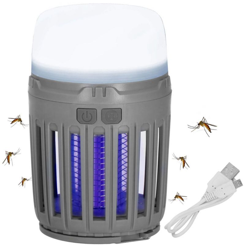 Lampa owadobójcza UV turystyczna Springos 3w1 na komary, muchy, ćmy 1 szt.