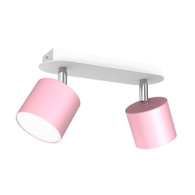 Lampa sufitowa Milagro Dixie LED 16W różowy 1 szt.