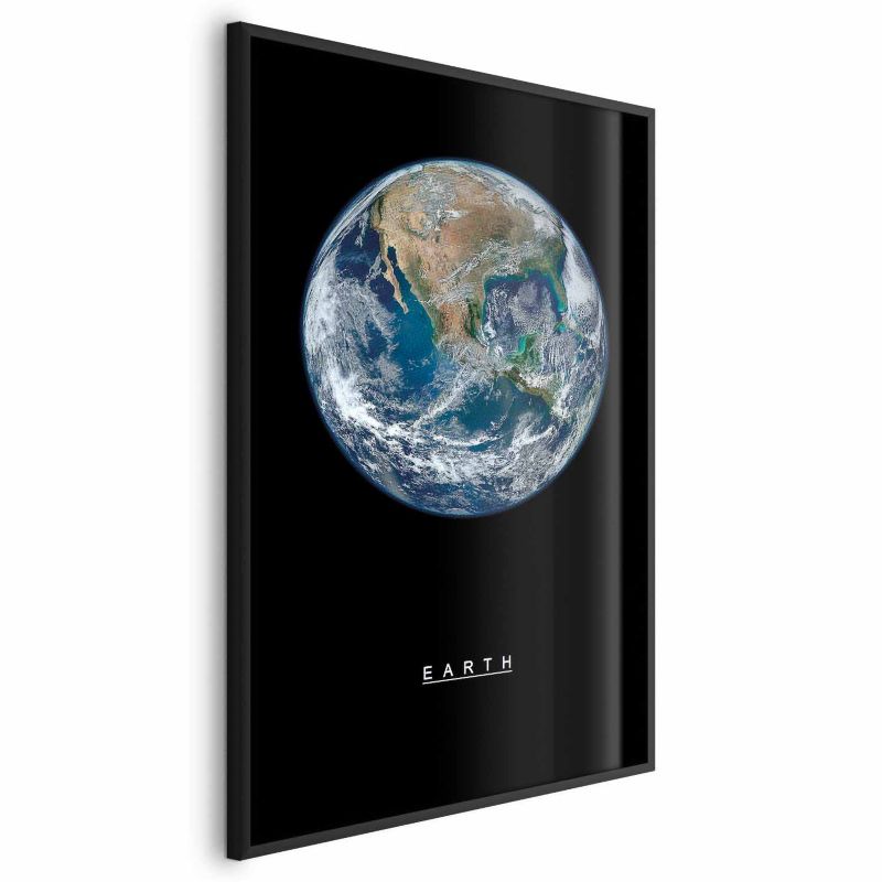 Plakat Artgeist Ziemia 60x90 cm z ramą czarną 1 szt