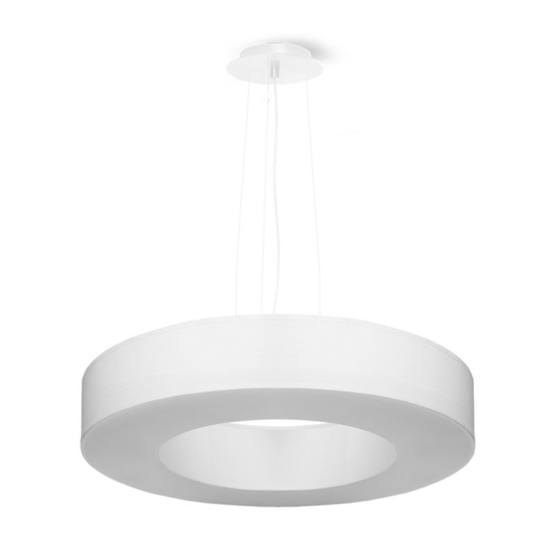 Żyrandol Sollux Lighting SATURNO SLIM 50 biały 1 szt.