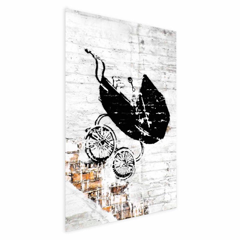 Plakat Artgeist Pędzący wózek 60x90 cm bez ramy 1 szt