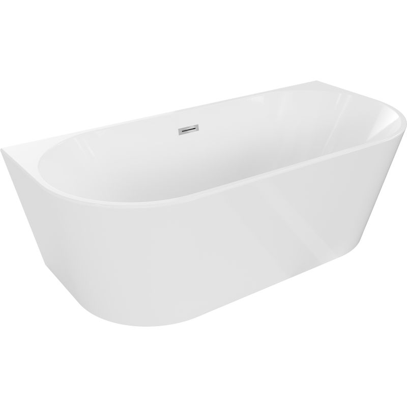 Wanna przyścienna Mexen Oval biały 140 x 75 cm 1 szt.