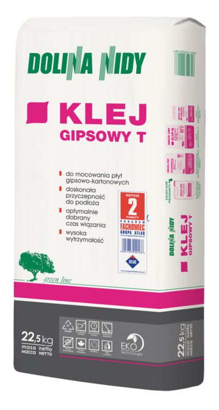 Klej gipsowy Dolina Nidy T 22,5 kg