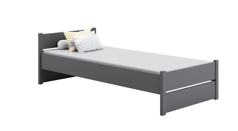 Łóżko MARCEL Kobi 200x90 szare 1 szt.