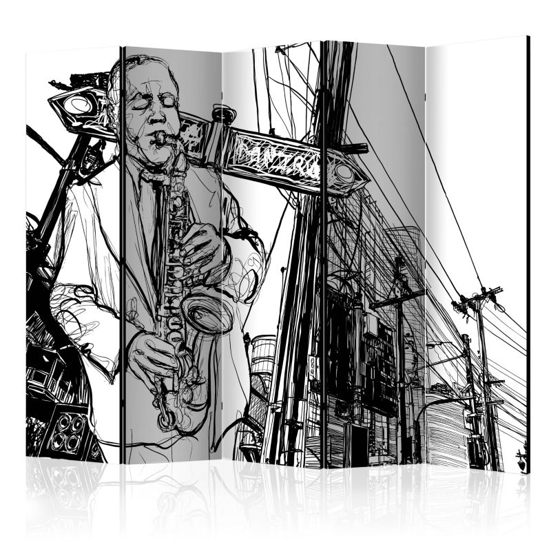 Parawan jednostronny Artgeist Ludzie 225x172 cm Ludzie 1 szt