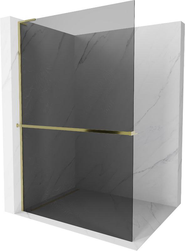 Ścianka prysznicowa Mexen Kioto+ L grafit 120x200 cm 800-120-123-50-40 1 szt.