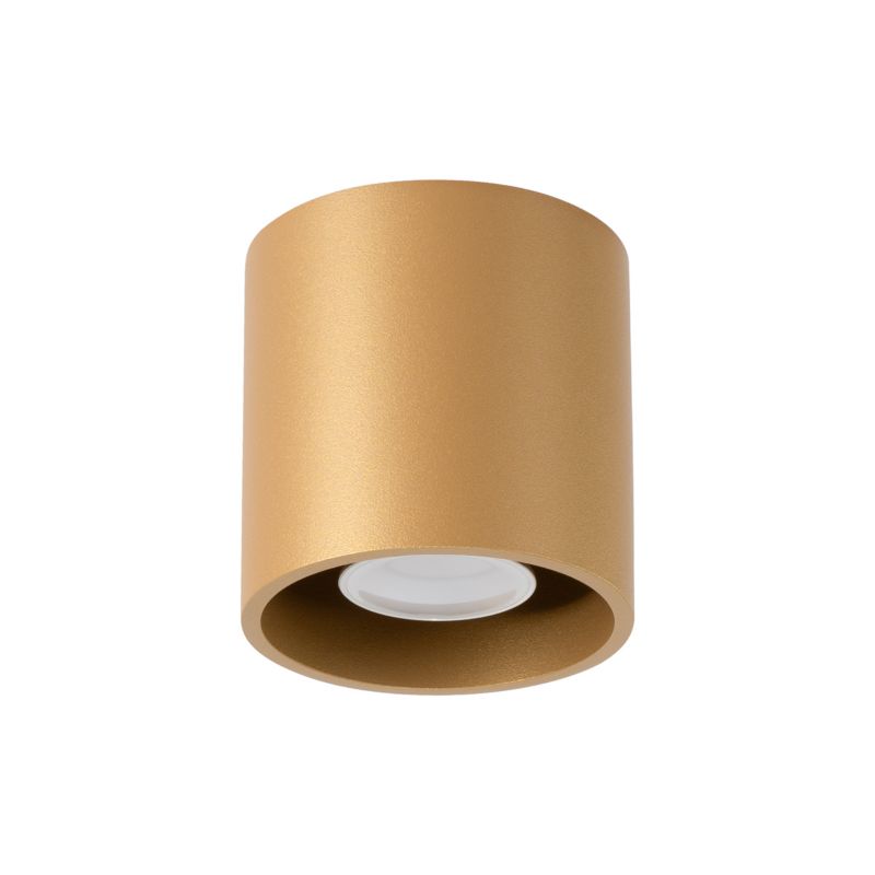 Plafon Sollux Lighting ORBIS 1 złoty 1 szt.