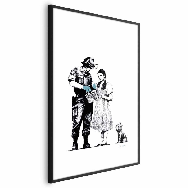 Plakat Artgeist Dorotka 60x90 cm z ramą czarną 1 szt