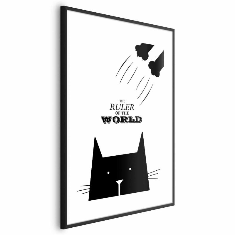 Plakat Artgeist Król świata 29,7x42 cm z ramą czarną 1 szt