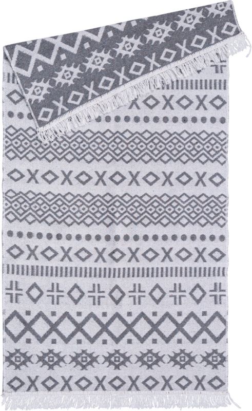 Dywan Pled 60 x 120 cm Aztecki szary
