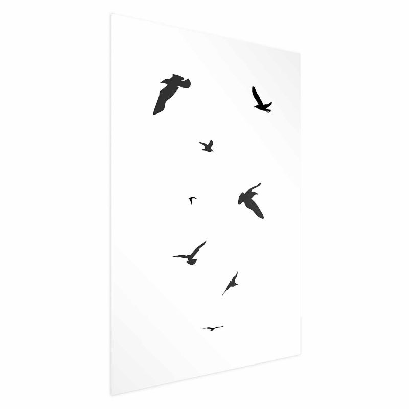 Plakat Artgeist Wieczorny lot 29,7x42 cm bez ramy 1 szt