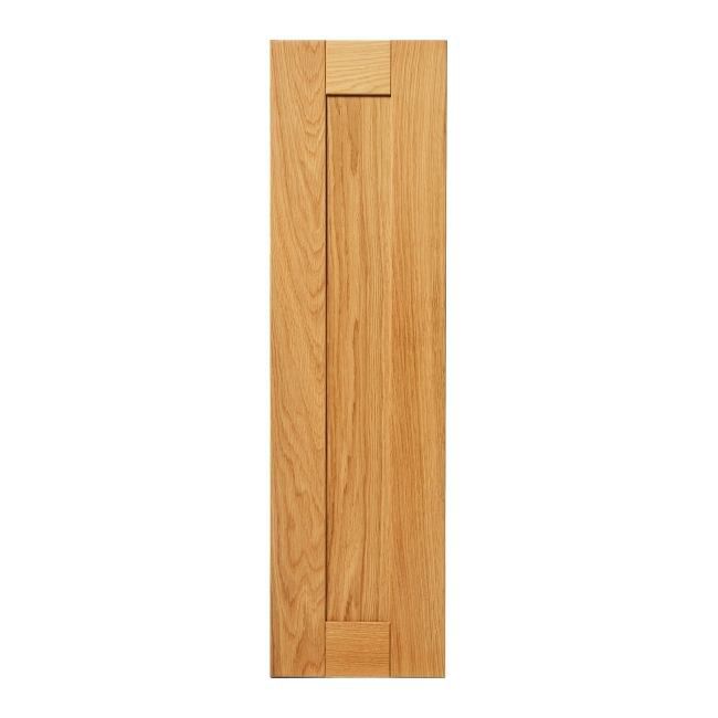 Front kuchenny do szafki wiszącej wysokiej GoodHome Verbena 25 cm dąb naturalny