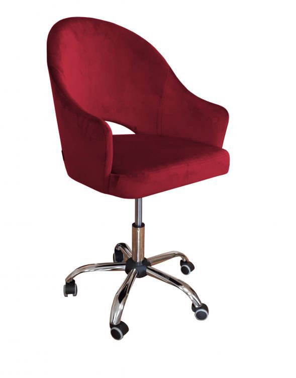 Fotel Atos JENISEJ VELVET bordowy 1 szt