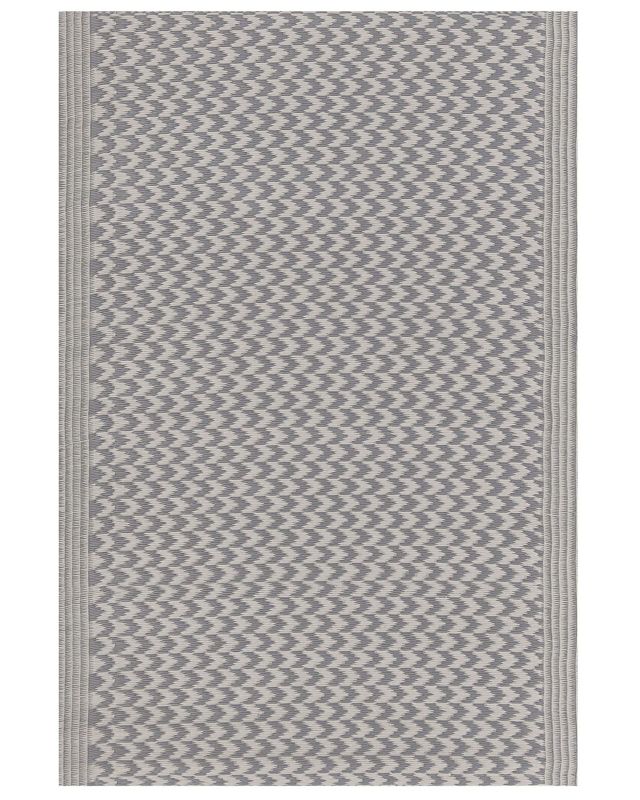 Dywan zewnętrzny 60 x 90 cm szary Mango 1 szt.