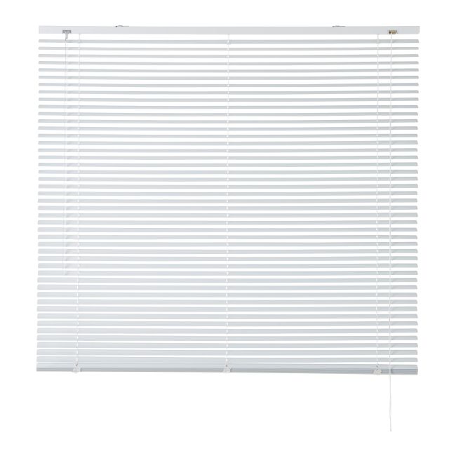 Żaluzja GoodHome aluminiowa Colours Studio 55 x 180 cm biała