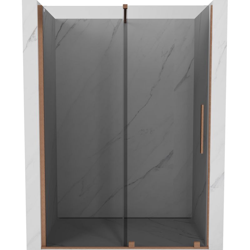 Drzwi prysznicowe Mexen Velar grafitowe 160x200 cm 1 szt.