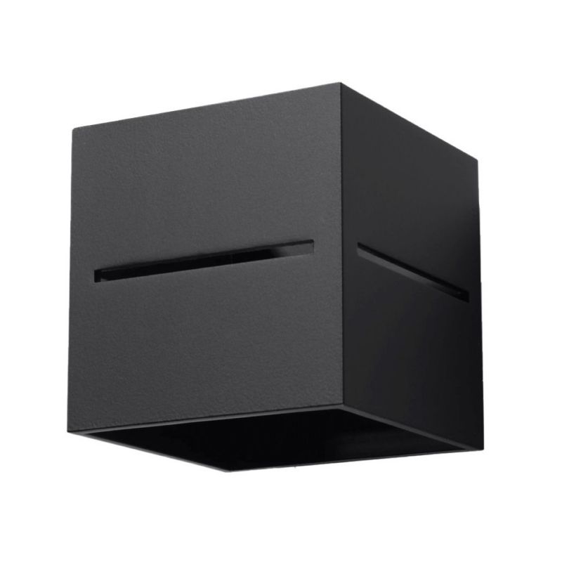 Kinkiet Sollux Lighting LOBO czarny 1 szt.