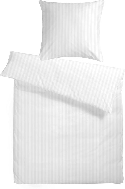 Komplet pościeli z mikrofibry KAM-POL 100% poliester na zamek 140x200 + 50x70 2 szt.