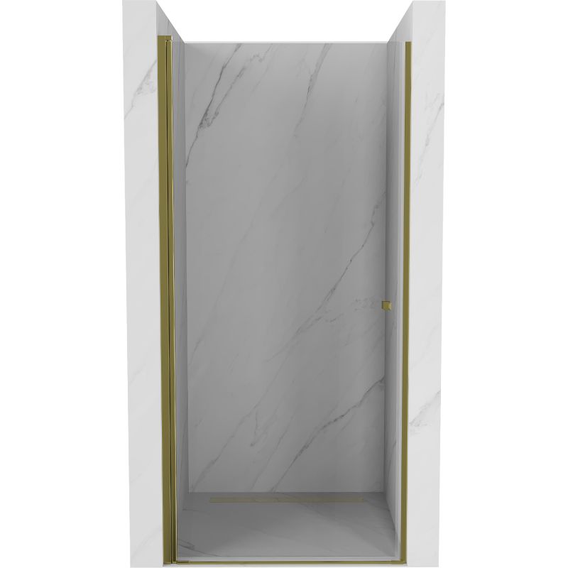 Drzwi prysznicowe uchylne Mexen Pretoria 100 cm transparent złote 1 szt.