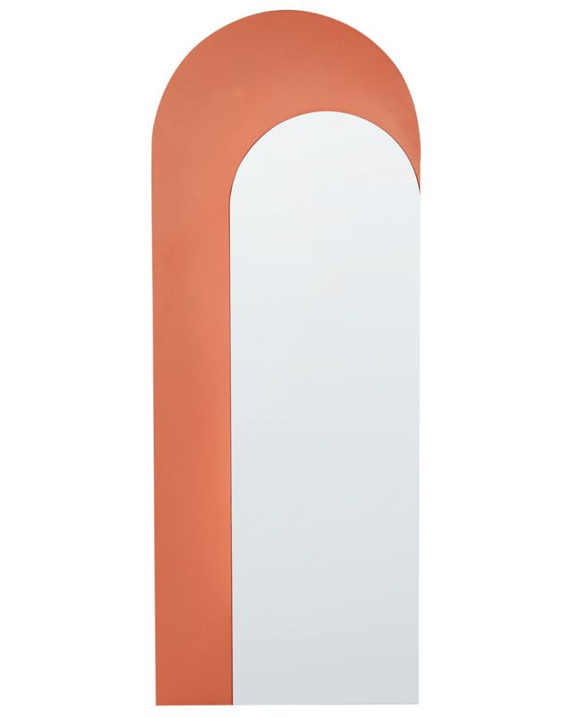 Lustro ścienne Groises 55 cm 140 cm Pomarańczowy 1 szt.