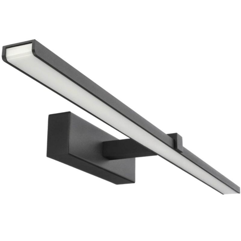Kinkiet ścienny nad lustro Edo Roa LED 60 Sand Black, 4000K, IP44, czarna, 60cm EDO777246 1 szt.