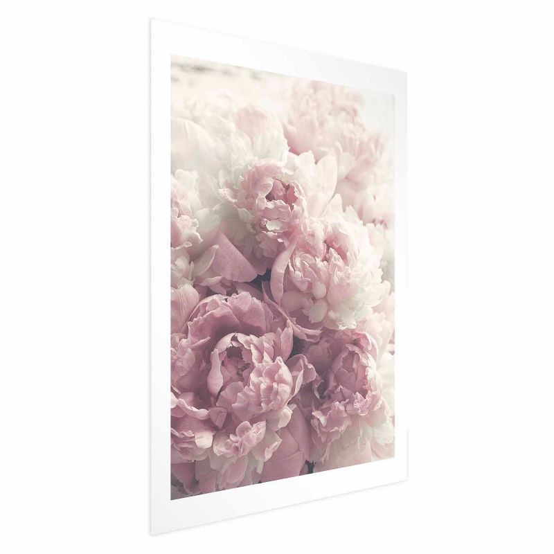 Plakat Artgeist Delikatne piwonie 21x30 cm bez ramy 1 szt