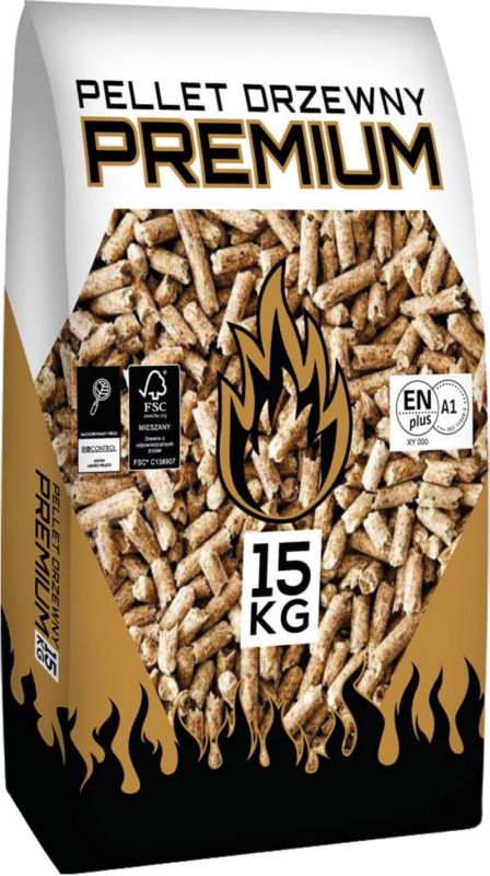 Pellet drzewny A1 6 mm 15 kg