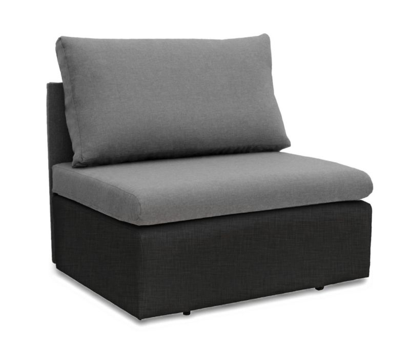 Sofa jednoosobowa Bonni Toledo Szary/Antracyt 1 szt.