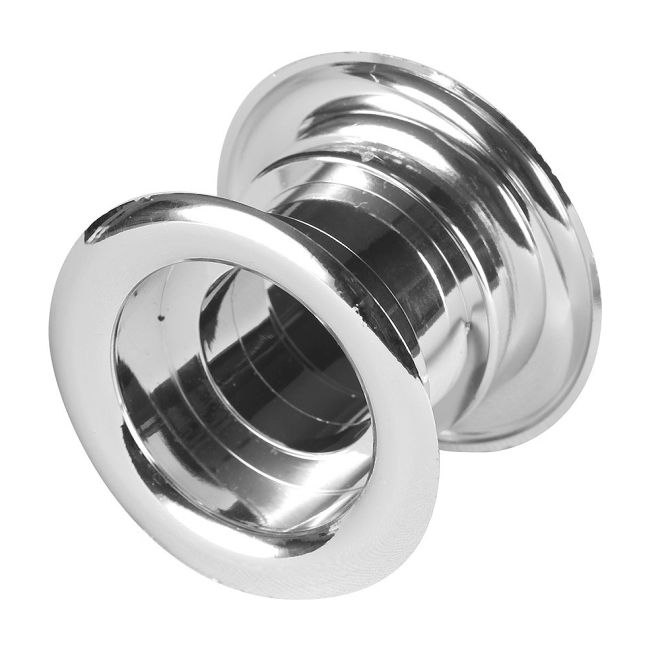 Osłona wentylacyjna Awenta fi 55 mm metal srebro