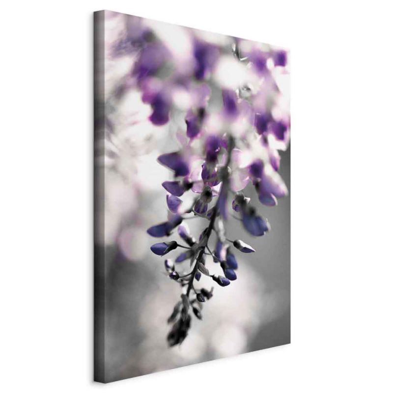 Obraz Artgeist Fioletowe dzwonki 40 x 60 cm płótno włoskie 1 szt
