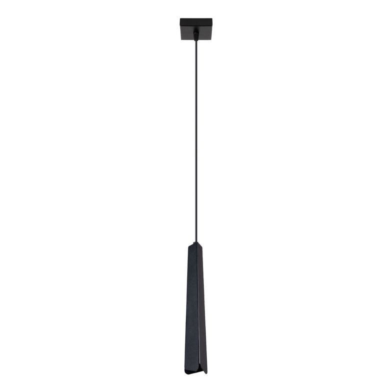 Lampa wisząca Sollux Lighting PRYSM 1 czarna 1 szt.