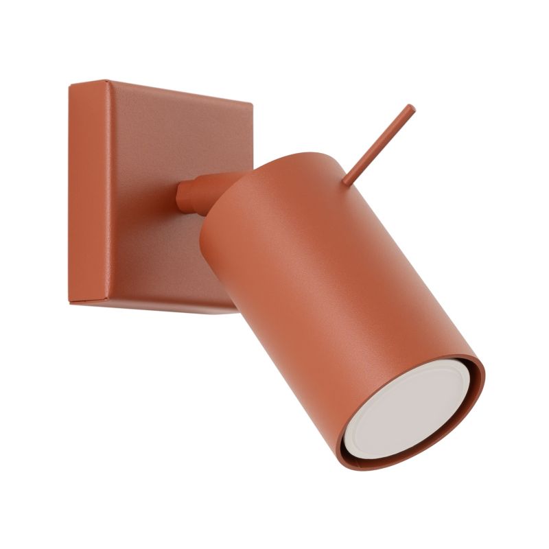 Kinkiet Sollux Lighting RING ochra czerwona 1 szt.