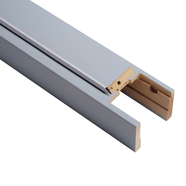 Belka ościeżnicy regulowana PerfectDoor 180-220 mm 80 szary premium mat