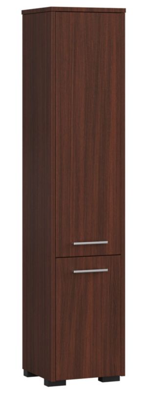 Słupek łazienkowy Akord Fin Wenge 30 cm 2 drzwi kolor Wenge mat 5 półek 30x30x140 cm 1 szt.
