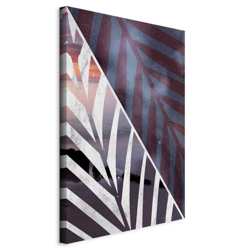 Obraz Artgeist Tropikalna doba 80 x 120 cm płótno włoskie 1 szt