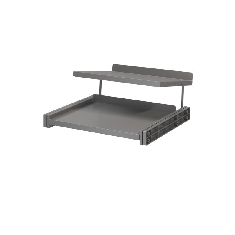 Półka na buty do korpusu 45/58 x 50 cm GoodHome Atomia 2 poziomowa