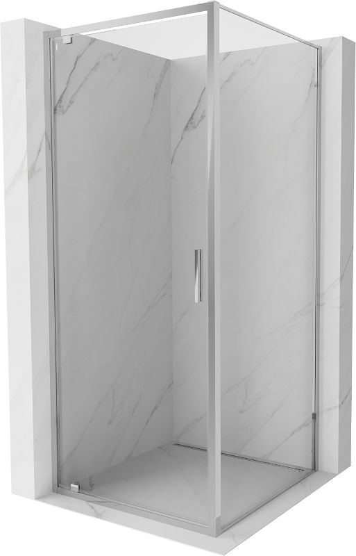 Kabina prysznicowa Mexen Exo uchylna 75 x 75 cm transparent chrom 1 szt.